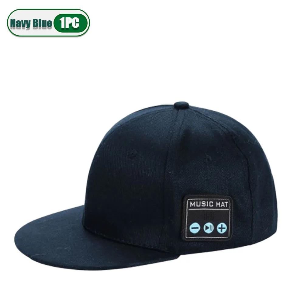 Multifunctional Outdoor Hat with Bluetooth Speakers Wireless Headphones Detachable Adjustable Music Baseball Cap Running Sports