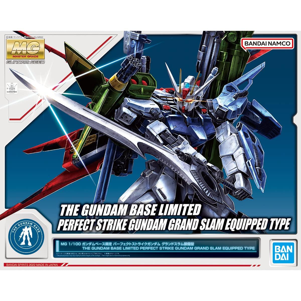 

MG 1/100 Gundam Base Exclusive Perfect Strike Gundam Grand Slam Equipped Type Mobile Suit Gundam SEED