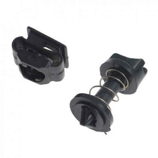 2Pcs Trailer Hitch Bezel Hardware Retainer Kit for Jeep Grand Cherokee 2012-