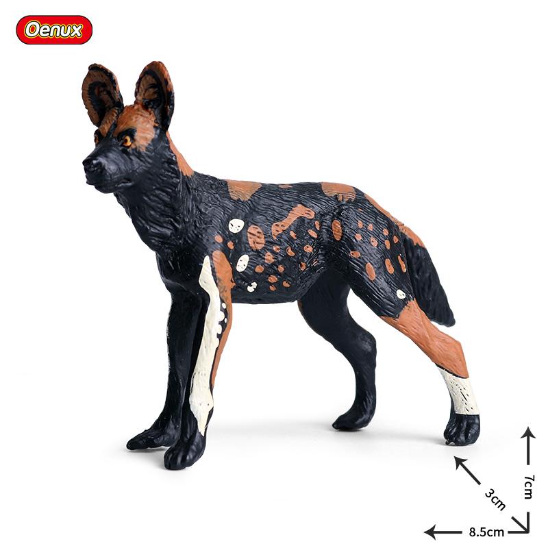 Oenux Lesní divoká zvířata Los Had Zebra Krokodýl Páv Kůň Model Akční figurka Figurky Miniaturní sbírka Dětská hračka