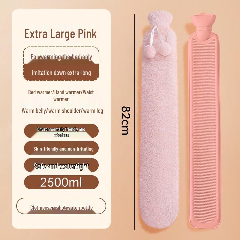

Fumede Long Hot Water Bottle with Cover