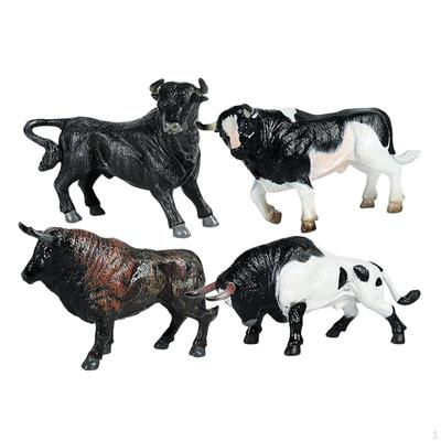 Farm Animals Simulation Poultry Action Figures Collection Cow Model Toys