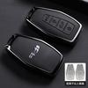 Car Zinc Alloy Leather Key Case Cover Holder Chain For Geely Okavango Coolray Atlas Monjaro Tugella Emgrand GT S Proton X50 X70