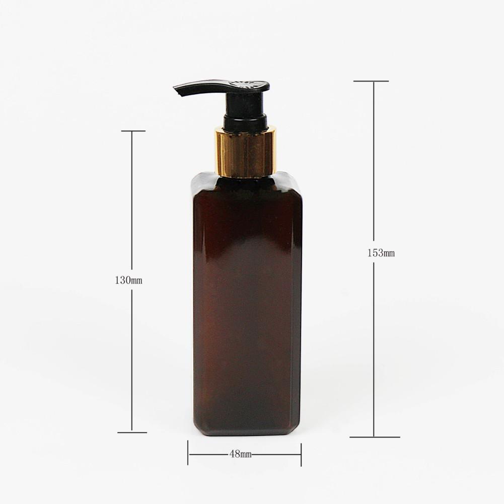 200ml Liquid Soap Dispenser Bottle Press Type Refillable Empty Shampoo Conditioner for Bathroom Travel Lotion Bottles