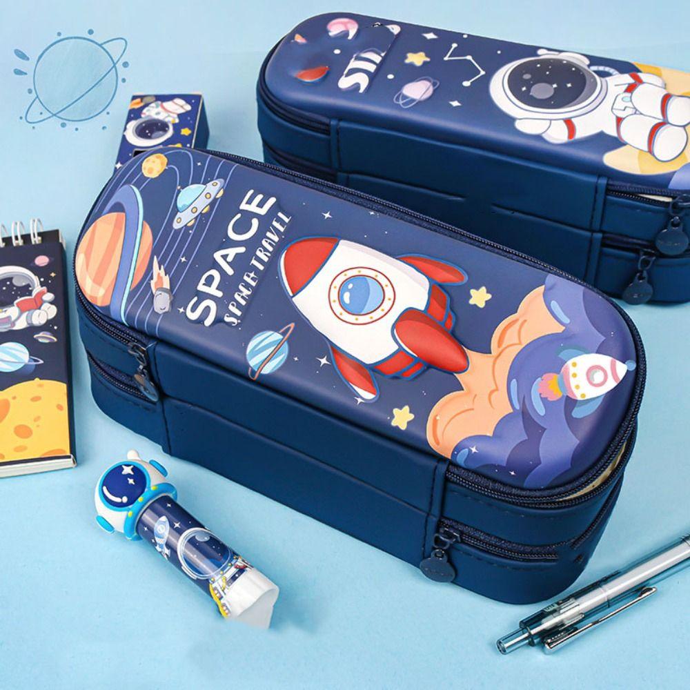 

3D Pen Box EVA Коробка для хранения канцелярских принадлежностей Сумка для ручек с героями мультфильмов для девочек и мальчиков