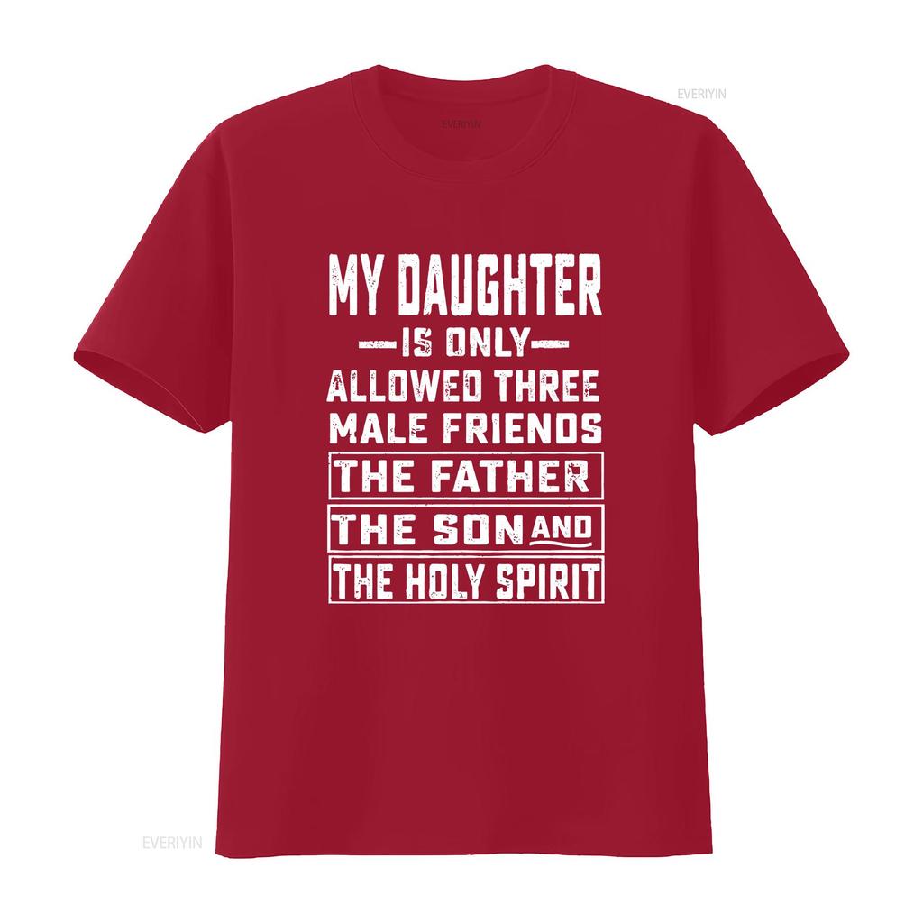 Fathers Day T shirt Mens Funny for father from daughter Funniest fathers Christian Humor tee vintage Washed Soft Stretched