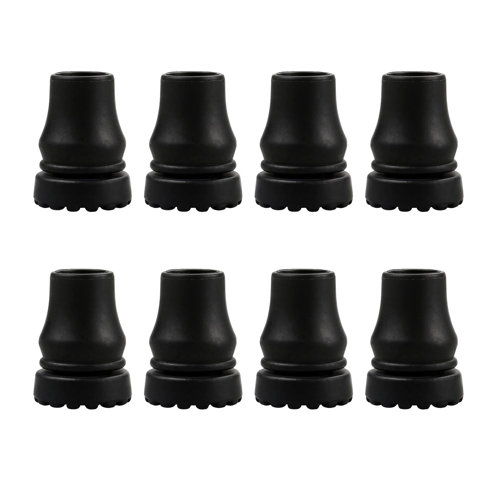 

8Pcs Walking Hiking Stick Tip Protectors Trekking Poles Tip Replacement Feet Walking Stick Pad Buffers Easy to Install