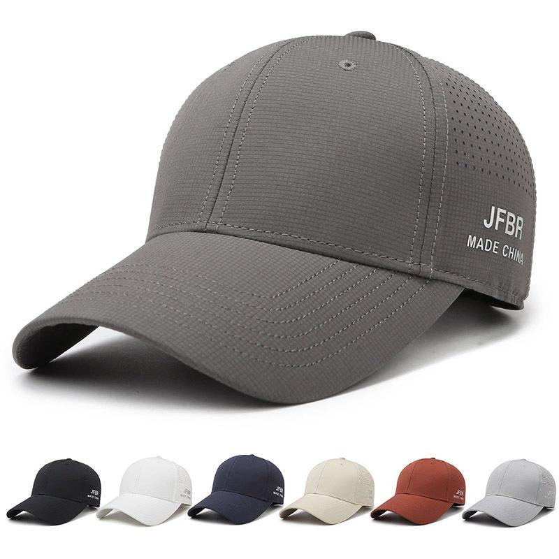 New Fashionable Side-Perforated Printed Baseball Cap: Stylish, Minimalist, Versatile, Sun-Protective – Unisex Cap