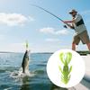 1/4 Peças 10,5g/10cm Isca Macia de Lagostim Artificial Swimbait Reutilizável Simulação Biônica Lagosta Camarão Falso Isca Pesca de Truta Robalo Água Doce Salgada