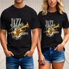 Jazz Trumpet T-Shirt – Retro Brass Instrument Music Tee – Gift for Musicians DJs