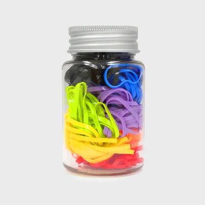 Rainbow Large Capacity Colored Rubber Bands (for Kids)