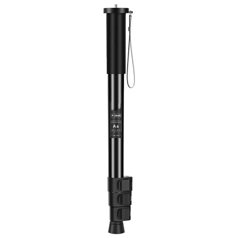 Aluminum Alloy Camera Support Monopod with Easy Extend Lock Mechanism Camera and Hiking Support Bracket for Outdoor