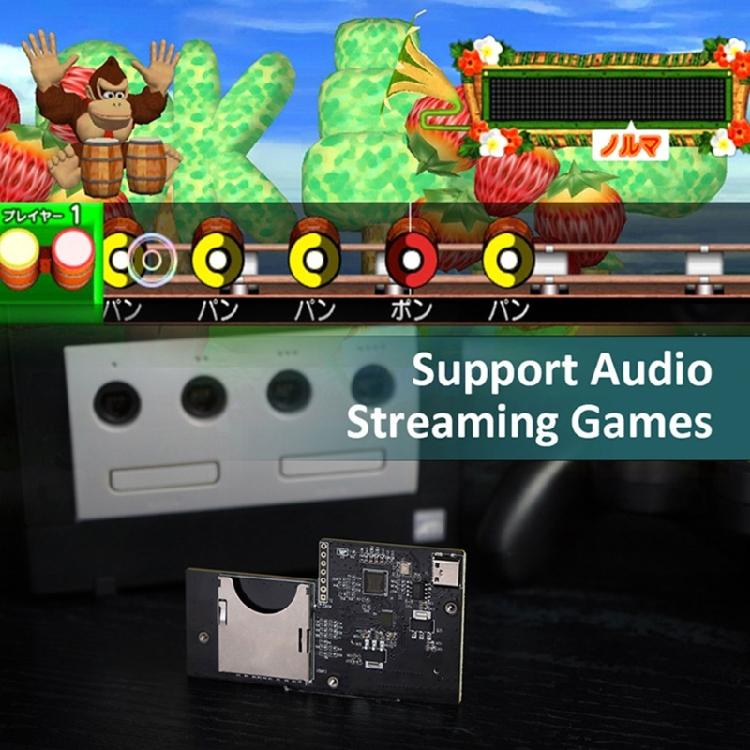 Console Card Adapter with Screws Upgraded Loder Emulator Replacement Optical Drive Emulator for Game Console