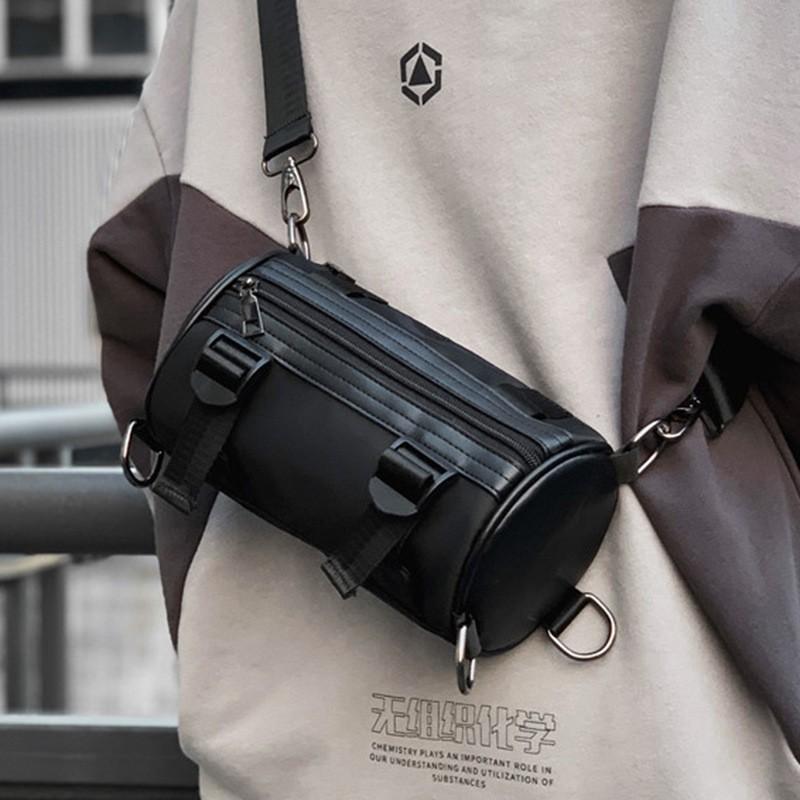 Male Travel Bucket Handbag Autumn Crossbody Bag for Traveling Women Men