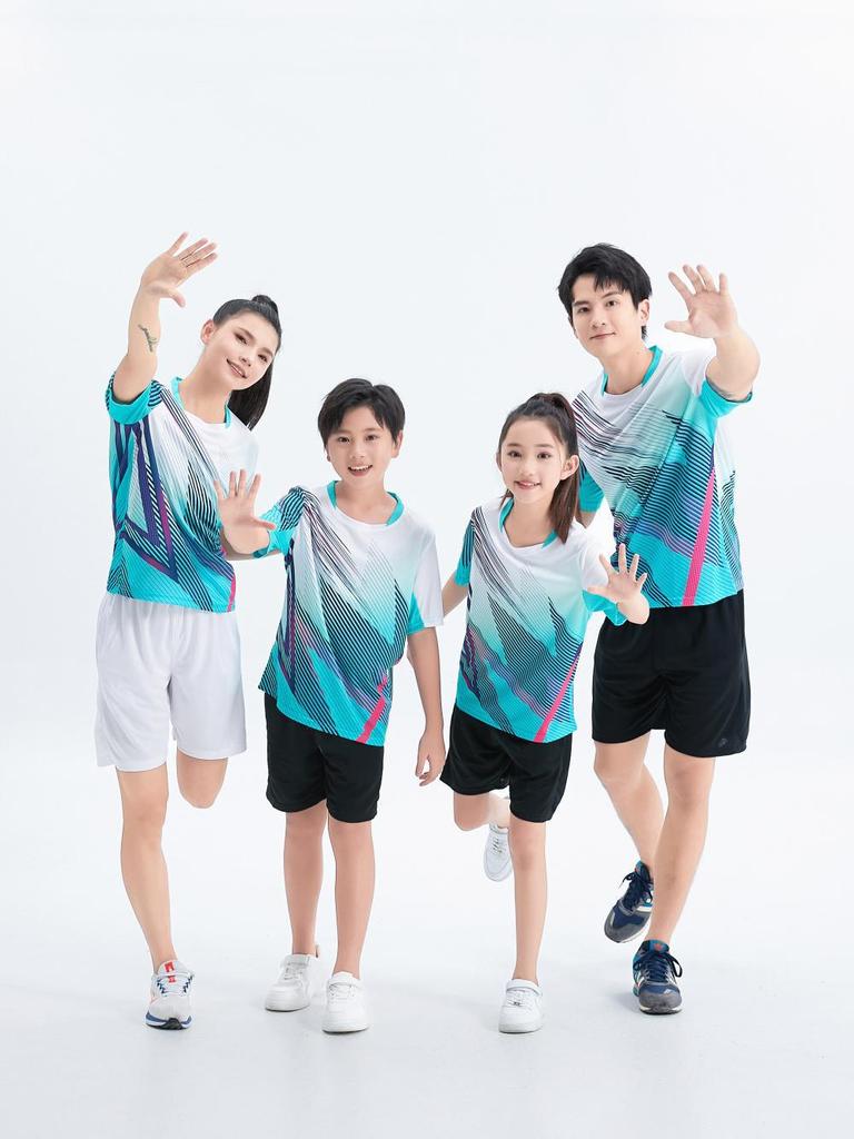 Lightweight Moisture-Wicking Breathable Short-Sleeve T-Shirt for Ping Pong, Badminton, Tennis, Volleyball - Free Shipping, In Stock