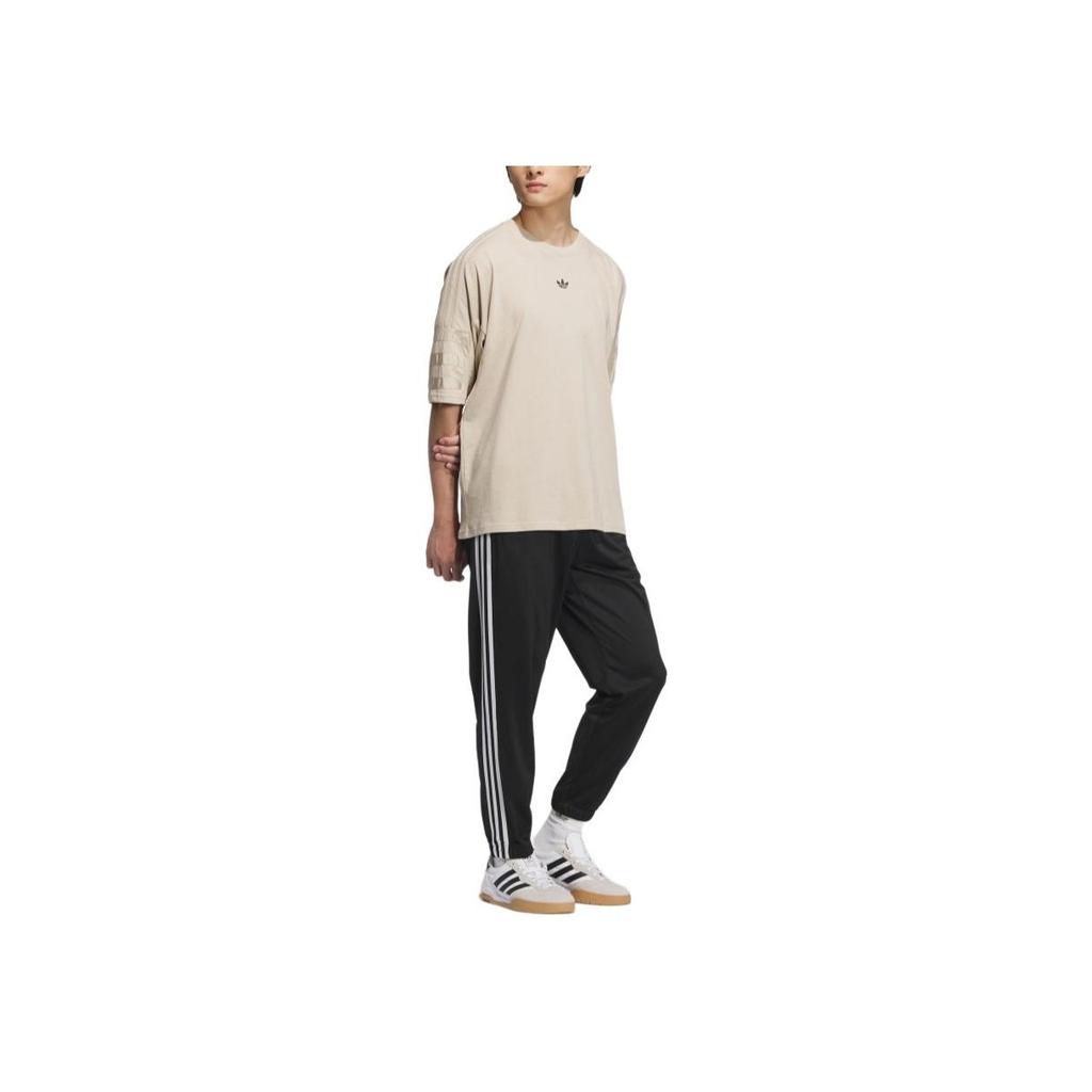 adidas Originals Klasická Sportovní Řada Jednoduché Pohodlné Univerzální Ležérní Kalhoty Unisex Spodní Díly Černé JL8401