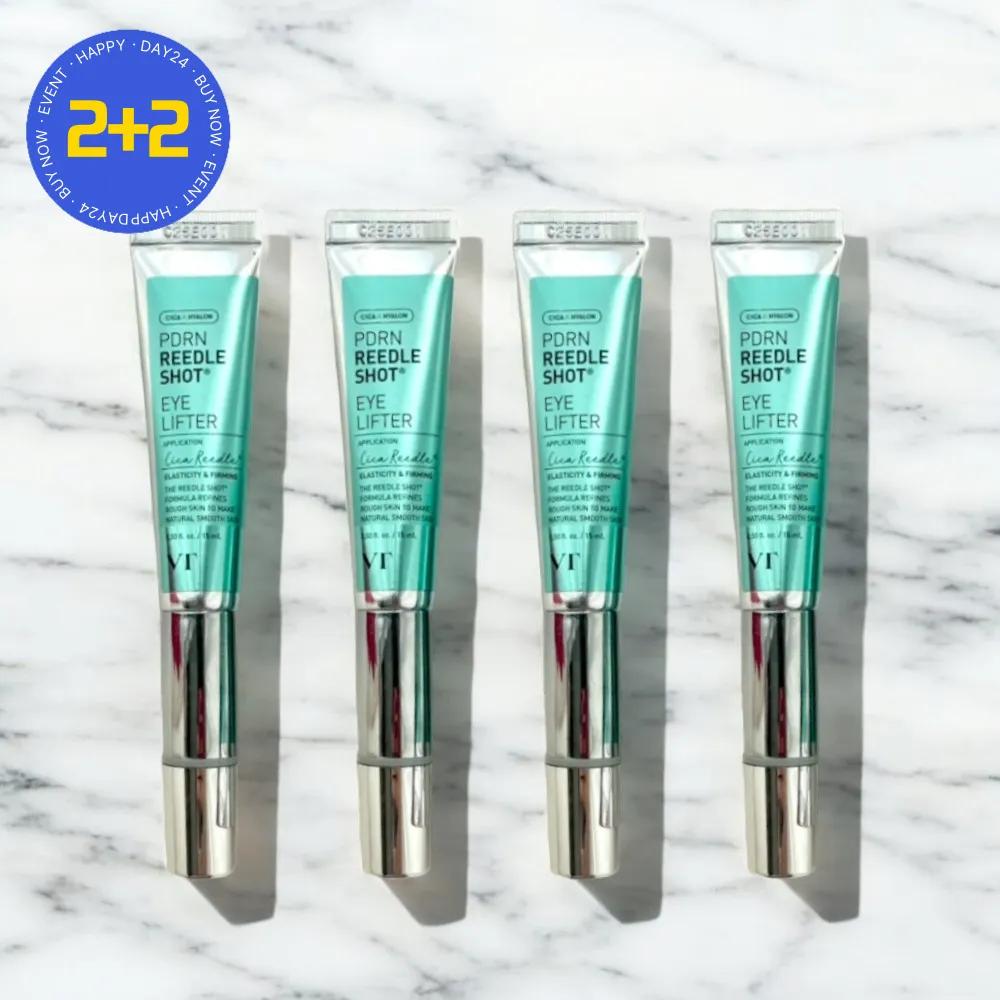 VT PDRN Riddle Shot Vibrating Eye Lifter 15ml (4 Pieces)
