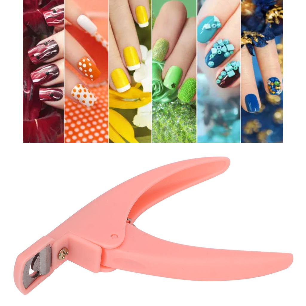 Nail Art Clipper Manicure Nail Tip Cutter Robust Simple Operating Fake False Nail Trimmer for