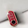 TPU Auto Klappschlüssel Hülle für Fiat Ducato 500 500L Panda Grande Punto Lancia Musa Auto Schale Handsender Hülle Zubehör