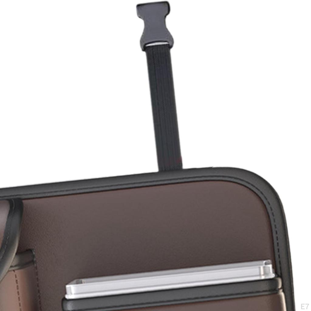 Backseat Storage Bag for Car Quick Setup Travel Organizer Books And Toys