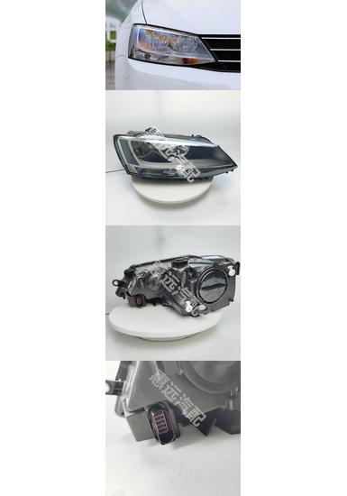 Compatible Headlight Assembly for Volkswagen Sagitar Models 2012-2018 - Single Piece Original