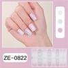 French Tip Nail Sticker Glittering Nails Polish Stickers Flowers Gels Nail Strips Nail Art Decortions Manicures Supplies