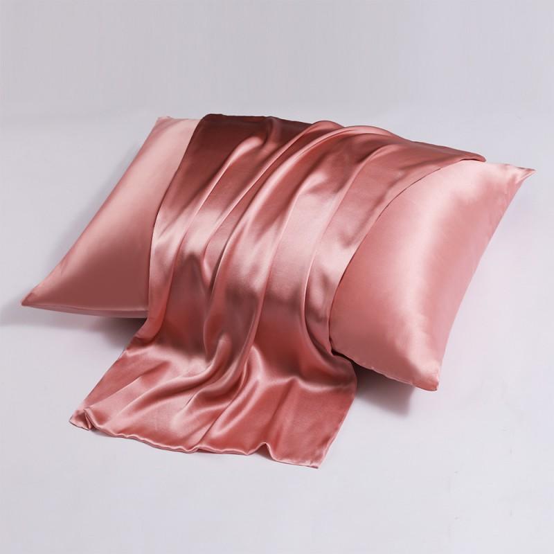 100% Pure Mulberry Silk Pillowcase 16 Momme Double-Sided Envelope Style Bedding Comfort