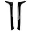Rear Window Side Trunk Spoiler Canards Splitter Fit For VW Golf 6 MK6  2008-2013 Accessories  Glossy Black ABS