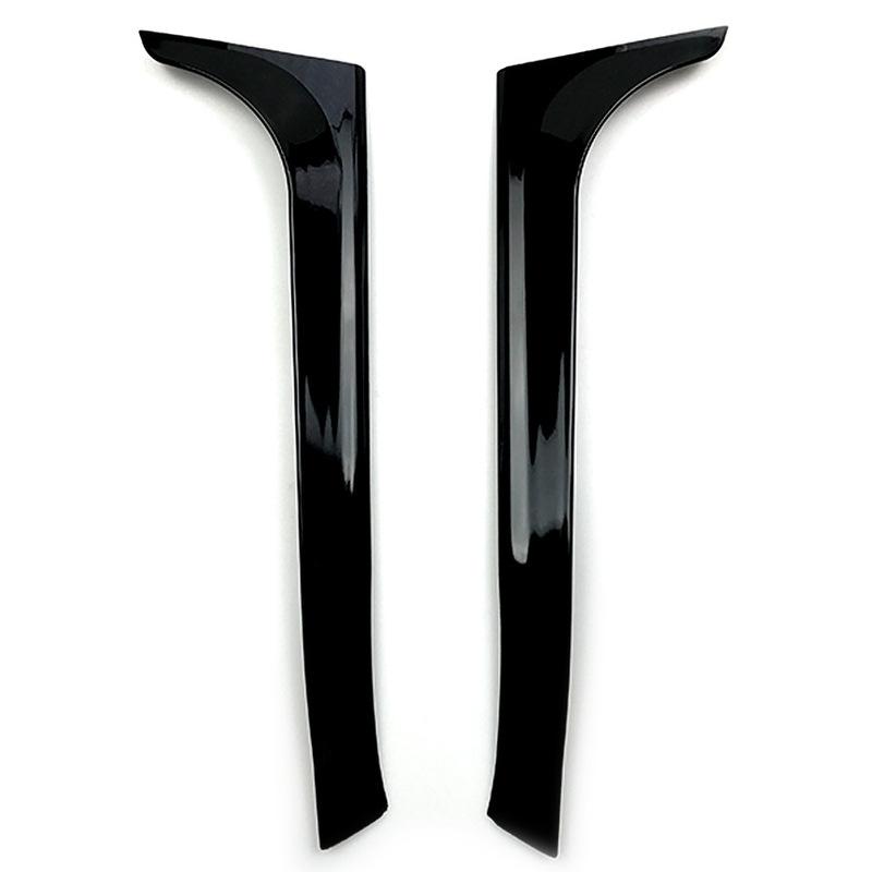 Rear Window Side Trunk Spoiler Canards Splitter Fit For VW Golf 6 MK6 2008-2013 Accessories Glossy Black ABS