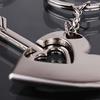 2st Par Present Mode Love Heart Arrow Pendant Nyckelring Nyckelring