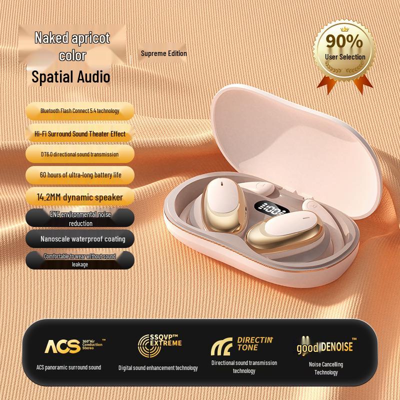 2025 New Model Wireless Over-Ear Bluetooth Sport Headphones - Secure, Comfortable, Long-Wearing for Men and Women