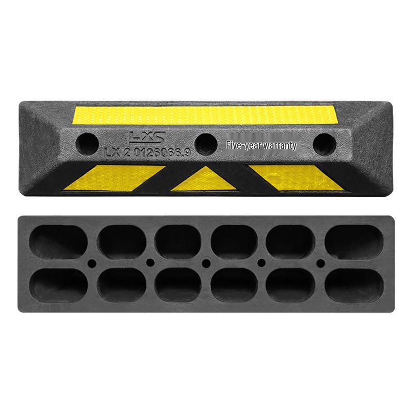 Rubber Parking Space Wheel Stopper and Positioner