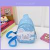 Sanrio Kuromi Cartoon Kids Chest Bag With Breathable Nylon For Daily Use