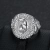 New Hot-Selling Animal Hip-Hop Jewelry Titanium Steel Gold-Plated Diamond-Encrusted Eagle Men's Ring