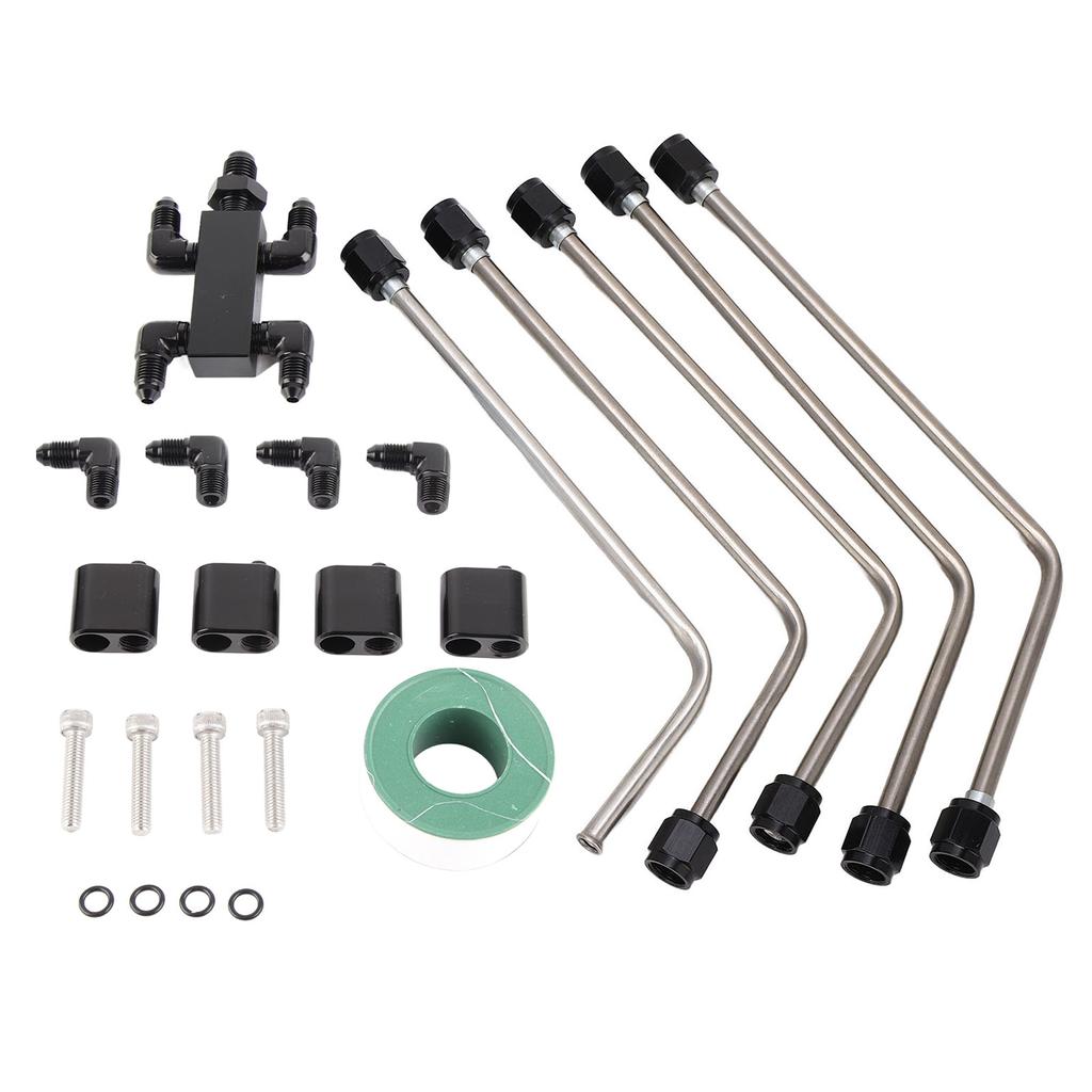 Steam Port Crossover Kit Auto Parts Coolant Crossover Kit Long Durability Stainless Steel for LS1 LS2 LS3 LS6 LS7 LSX Engines