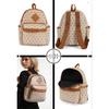 Original Women's Logo Quilted 4 Compartment Travel School Sports Daily Use Luxury & Stylish Backpack