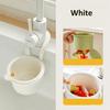 2-in-1 Kitchen Sink Drain Filter with Press-fit Hanging Basket for Residue Collection and Self-cleaning