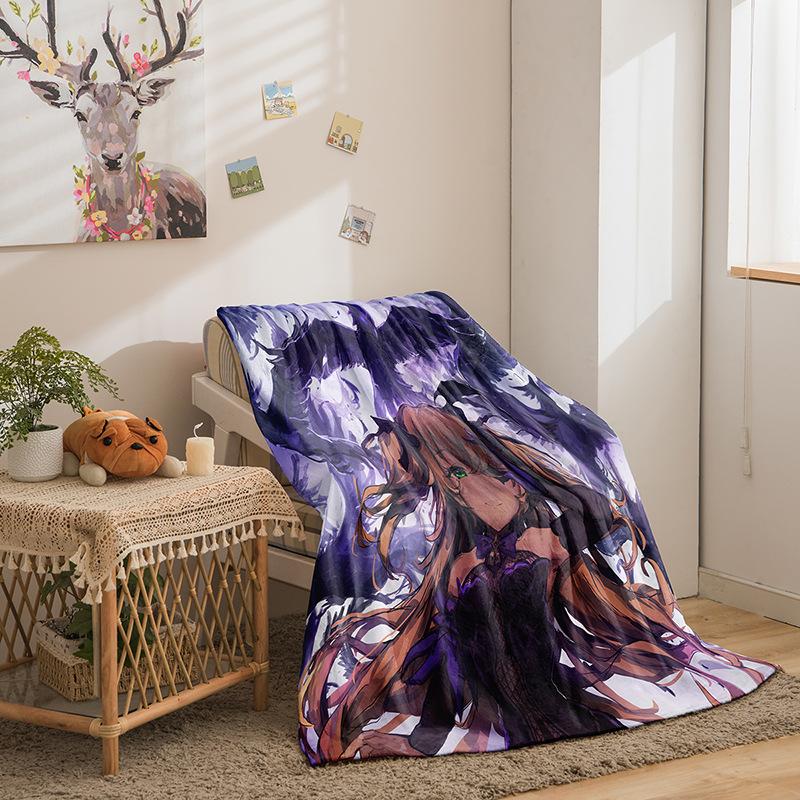 Cartoon Original God Series Double-Sided Flannel 3D Digital Printing Blanket Blanket