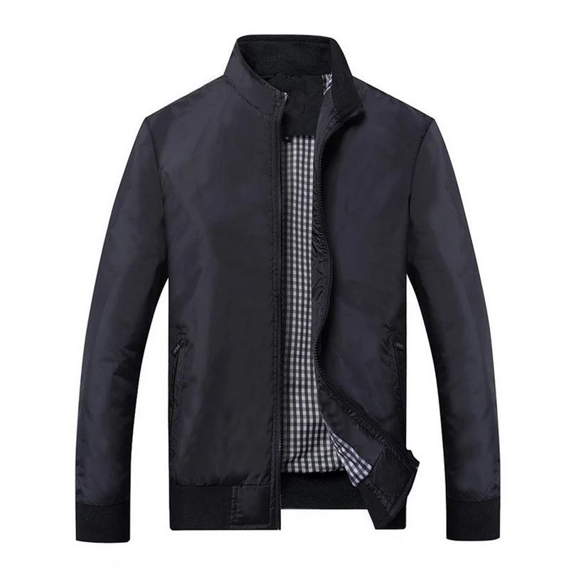

Mens Casual Jackets Men Coat Stand Collar Ourdoor Jacket Man Jackets Outer Clothing for Male Overcoat M