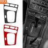 For Saab 9-5 2003-2005 Real Carbon Fiber Sticker Transmission Gear Shift Panel Border Car Accessories Interior Decorative