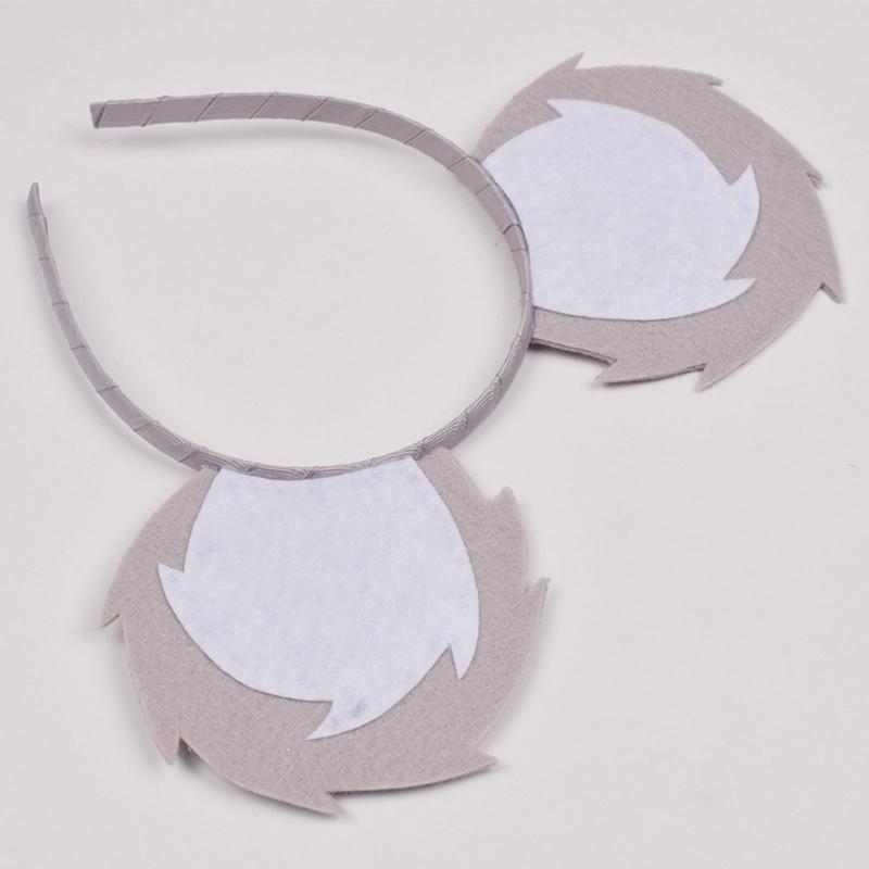Halloween Koala Ear Headbands Cosplay Koala Ear Headwear Hairbands Headwear Halloween Hairbands Birthday Party