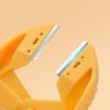 Garlic Peeler Manual Garlic Skin Removal Tool with Ergonomic Handle Durable Kitchen Tool Multifunctional Vegetable Nuts Zester