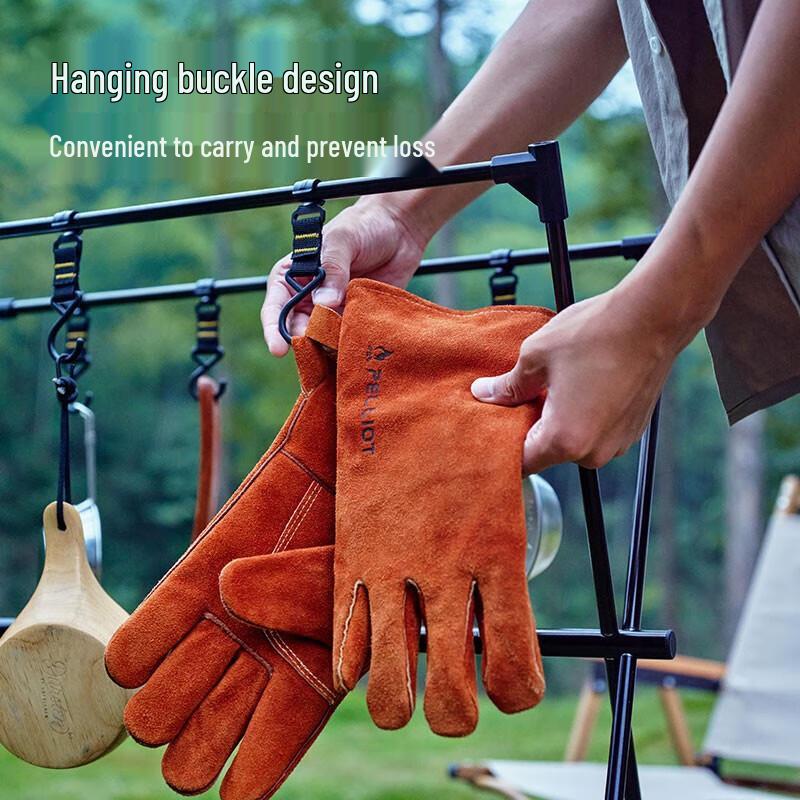 Pelliot Flame Retardant Heat Resistant Camping Gloves