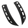 Pair Front Bumper Side Air Vent Spoiler Wind Knife Gloss Black Replacement for Mercedes Benz GLE Class 2019+