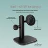 3-in-1 Magnetic Wireless Charger Stand for Phone, Earphones, and Watch
