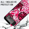 Graffiti Fashion Cool Case For Samsung Galaxy Z Flip 7 6 5 4 3 z Flip7 Flip6 Flip5 Flip4 5G Phone Cover Flip3 Folding Coque