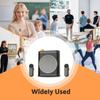 Rechargeable Wireless Microphone with Magnetic Lavalier Bluetooth Speaker  Meetings