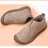 Winter New Snow Boots Flat Shoes Piled Thickened Thermal Cotton Shoes Casual Short Boots