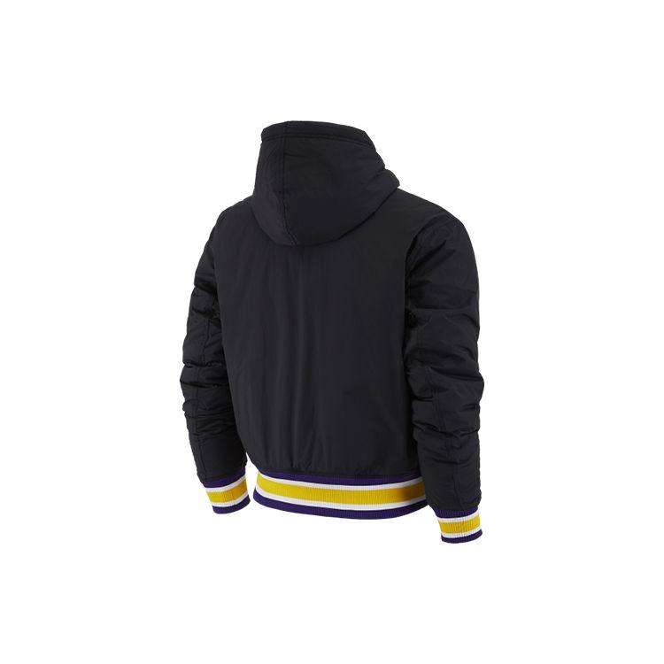 Nike Los Angeles Lakers Hooded Padded Jacket Black DB1989-010