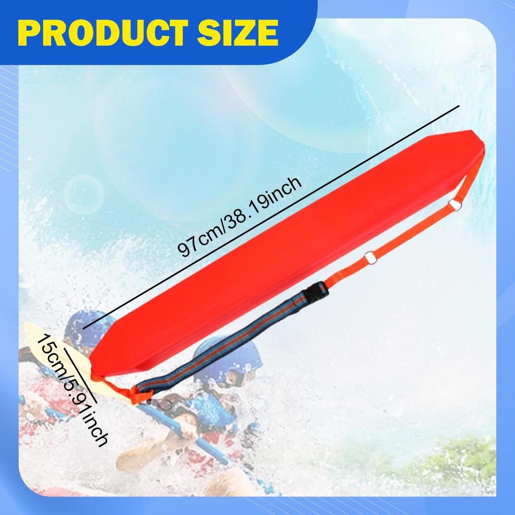 Lifeguard Tube Supplies Portable Lifeguard Floatation Device for Kayaking Drifting Swim Training Enthusiasts Outdoor Activities